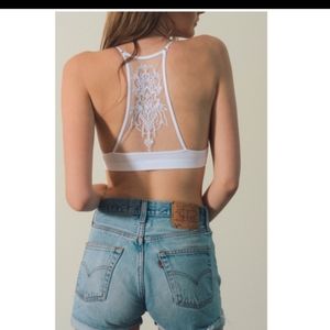 Tattoo Mesh Back Bra